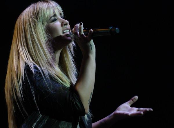 Demi Lovato performs at Z fest in Sao Paulo Brazil 9/29/12 