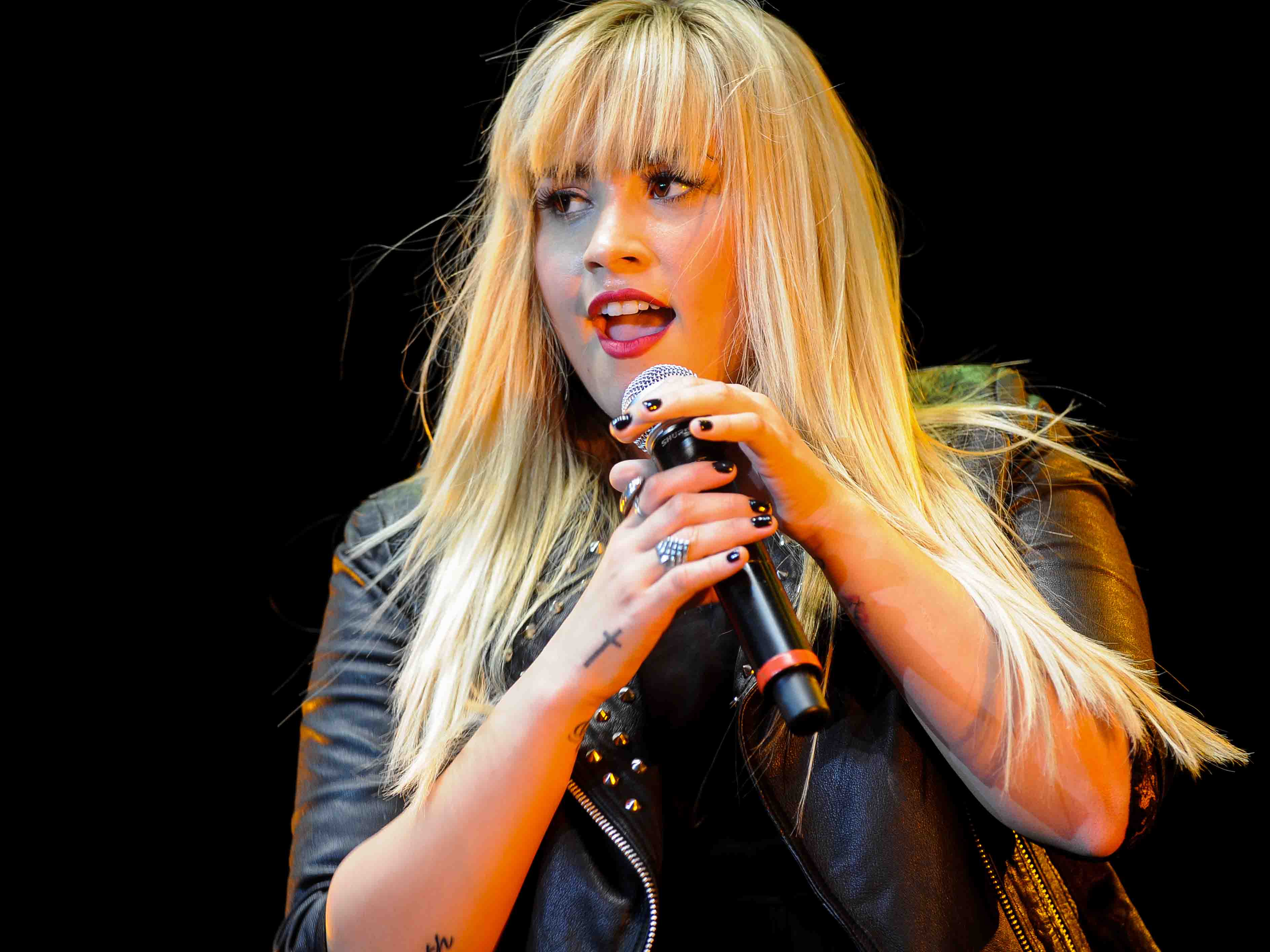 Demi Lovato performs at Z fest in Sao Paulo Brazil 9/29/12 