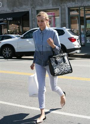 Diane Kruger leaving Joans On Third in West Hollywood March 14, 2013