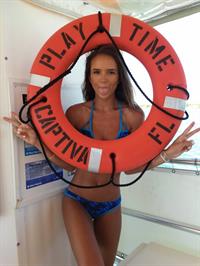 Helen Owen in a bikini