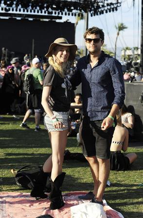 Diane Kruger attends the H&M Loves Music Coachella 2013 kick-off Event at Merv Griffin Estate in La Quinta in April 