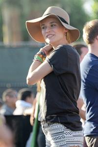 Diane Kruger attends the H&M Loves Music Coachella 2013 kick-off Event at Merv Griffin Estate in La Quinta in April 