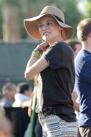 Diane Kruger attends the H&M Loves Music Coachella 2013 kick-off Event at Merv Griffin Estate in La Quinta in April 