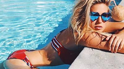 Paige Watkins in a bikini