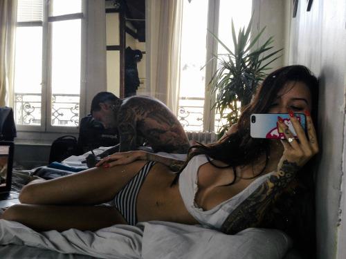 Jenah Yamamoto taking a selfie