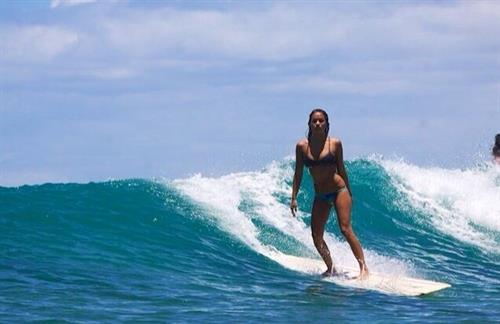 Eryn Krouse in a bikini