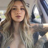 Jenah Yamamoto taking a selfie