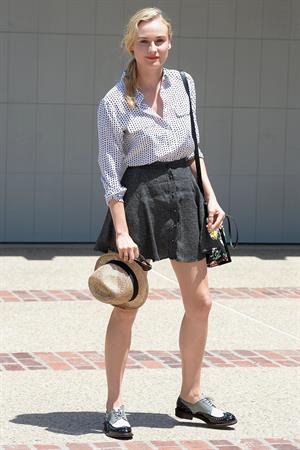 Diane Kruger Attends a Memorial Day Party Hosted by Joel Silver in LA on May 27, 2013
