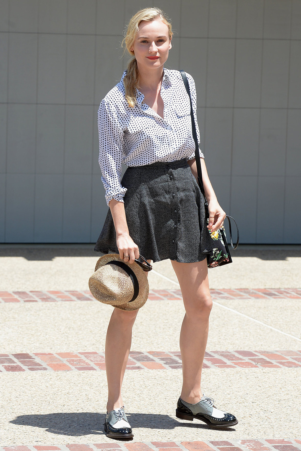 Diane Kruger Attends a Memorial Day Party Hosted by Joel Silver in LA on May 27, 2013
