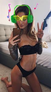 Jenah Yamamoto in lingerie