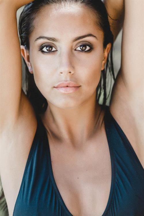 Tyla Carr in a bikini