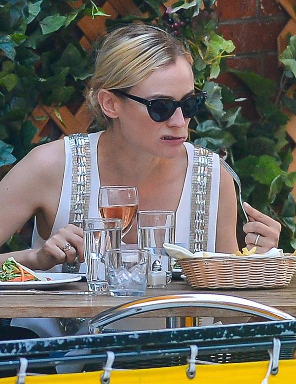 Diane Kruger Out and about in New York on June 15, 2013