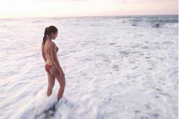 Nadine Lustre in a bikini