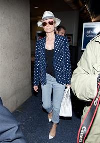 Diane Kruger Arrives At LAX