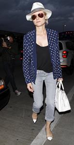 Diane Kruger Arrives At LAX