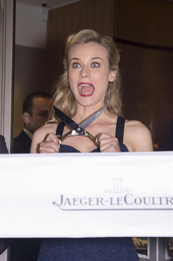 Diane Kruger Jaeger-LeCoultre Place Vendome Boutique Opening (November 20, 2012) 