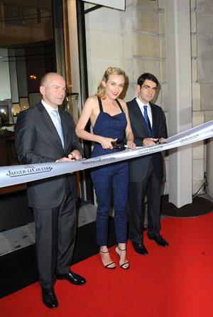 Diane Kruger Jaeger-LeCoultre Place Vendome Boutique Opening (November 20, 2012) 