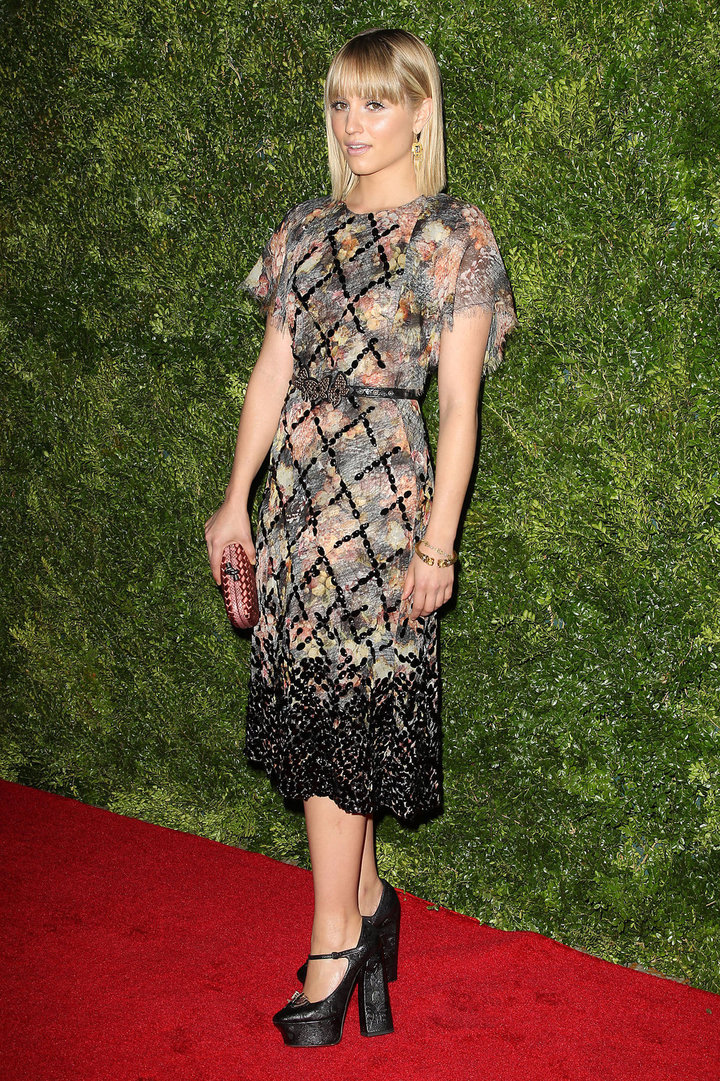 Dianna Agron HBO's In Vogue: The Editor's Eye Screening At The Met, December 4, 2012 