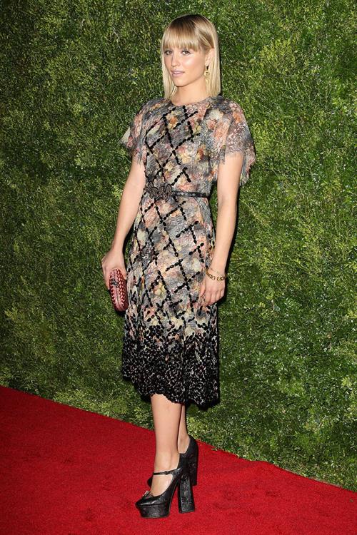 Dianna Agron HBO's In Vogue: The Editor's Eye Screening At The Met, December 4, 2012 