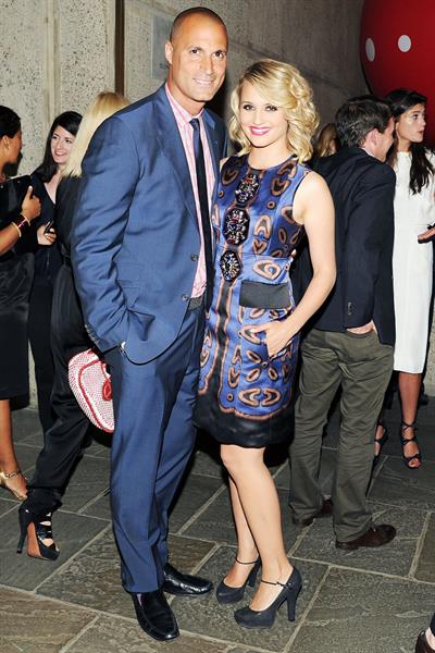 Dianna Agron - Louis Vuitton Dinner honoring Yayoi Kusama in New York - July 10, 2012