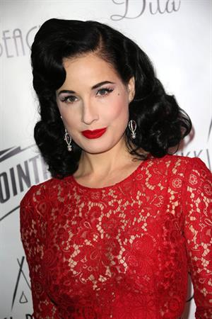 Dita Von Teese Cointreau & Nikki Beach Present Dita Von Teese - 66th Annual Cannes Film Festival (May 20, 2013) 