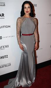 Dita Von Teese - amfAR event in Sao Paulo 4/5/13  