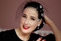 Dita Von Teese Aleis Mabille Fashion Show at Paris Fashion Week 1/21/13 