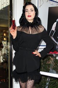 Dita Von Teese - Fragrance Launch in LA 12/15/12  
