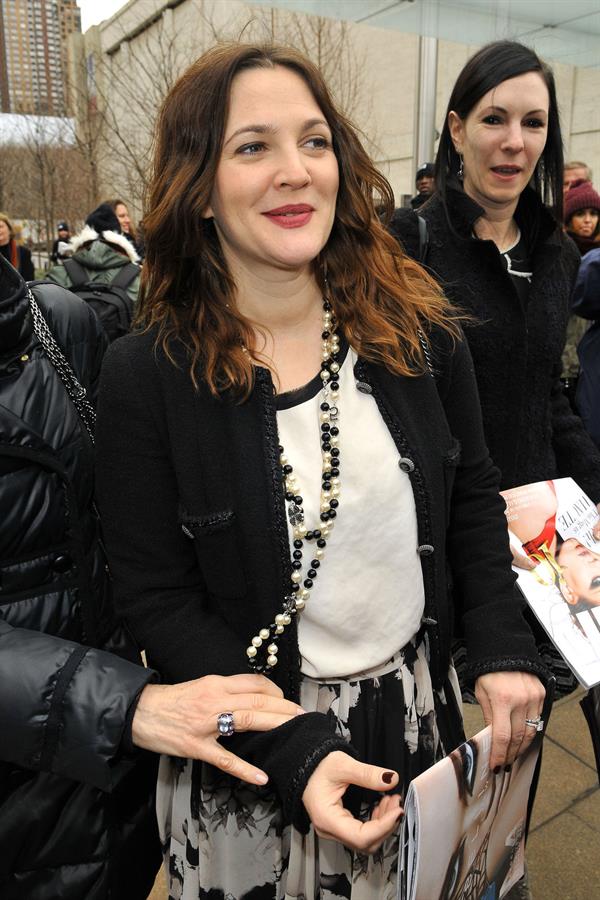 Drew Barrymore - Arrives at the New York City Ballet's Annual Luncheon Benefit (07.02.2013) 