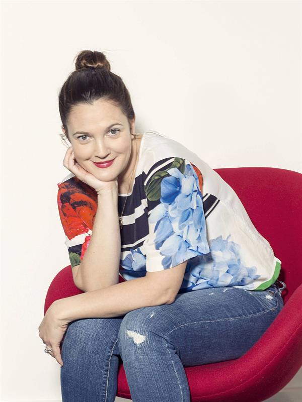 Drew Barrymore - Portraits of Her New Cosmetics Line  Flower  January 2013 