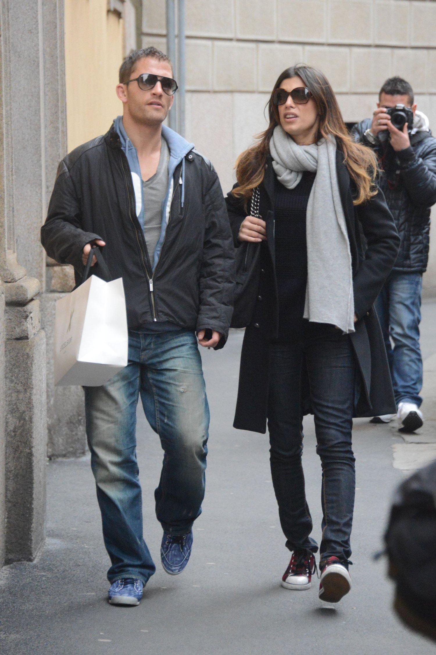 Elisabetta Canalis Pictures Elisabetta Canalis out and about in Milan (29.03.2013)