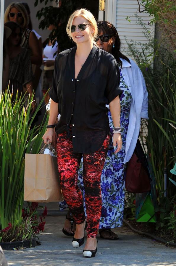Elisha Cuthbert - Leaving a party in Brentwood - August 12, 2012