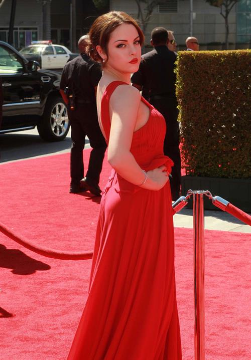 Elizabeth Gillies - Primetime Emmy Awards in LA Sept 15, 2012