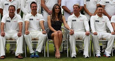 Elizabeth Hurley at Circenster Cricket Club in Cirencester- June 9, 2013 