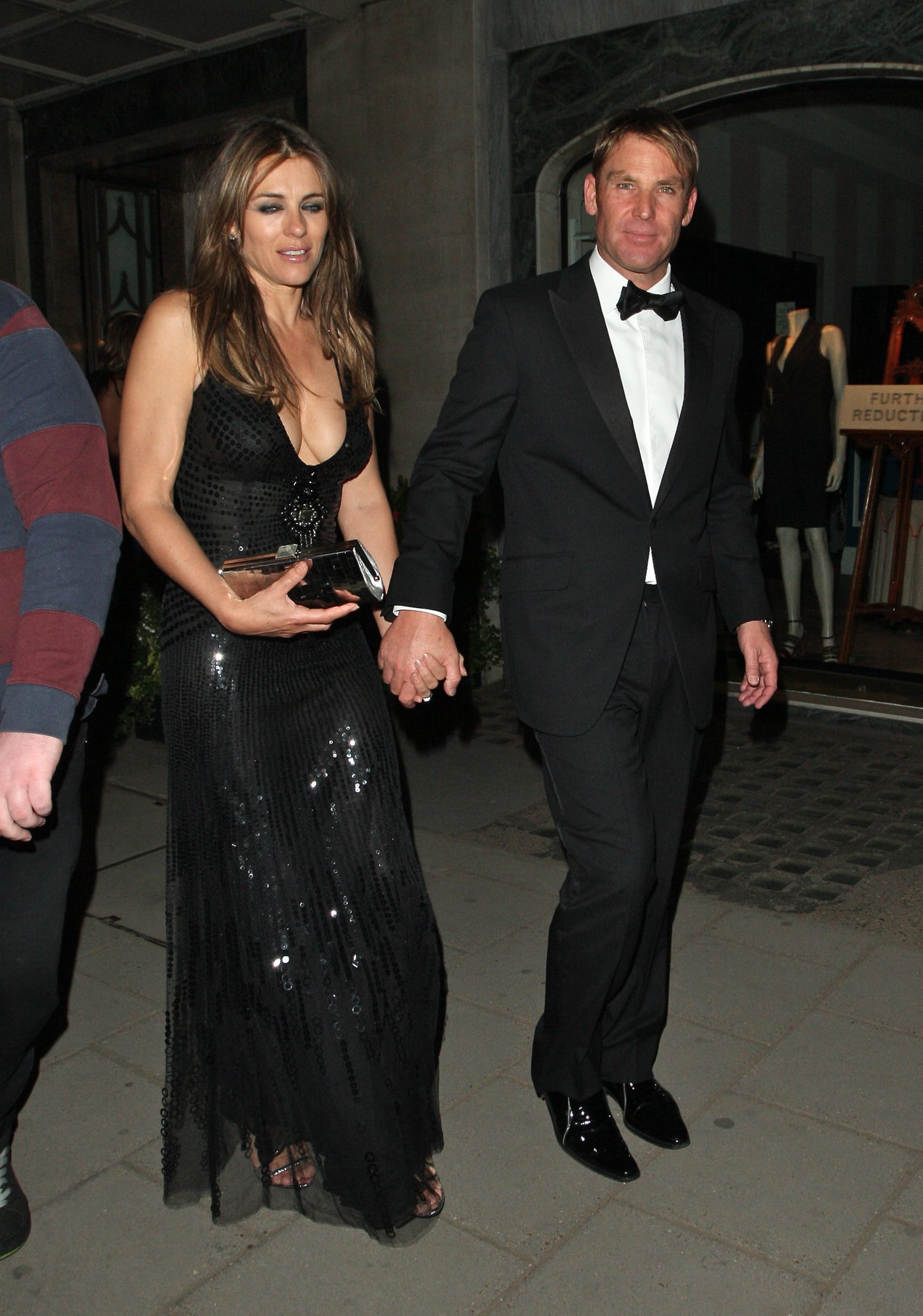 Elizabeth Hurley - Attending a friend's birthday party in London - July 5, 2012