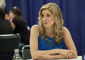 Elizabeth Mitchell WonderCon Anaheim 2013 Day 2 on March 30, 2013 