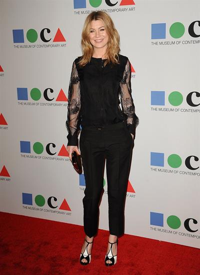 Ellen Pompeo 2013 MOCA Gala - MOCA Los Angeles Presents 'Yesssss!' -- Los Angeles, Apr. 20, 2013 