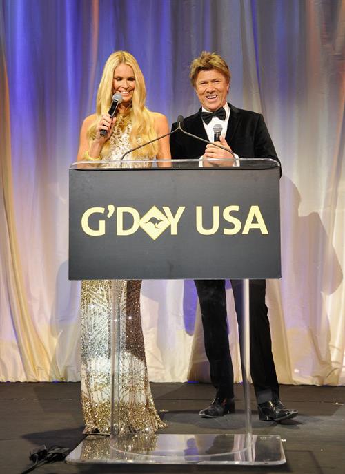 Elle Macpherson 2013 G'Day USA Black Tie Gala in LA 1/12/13 