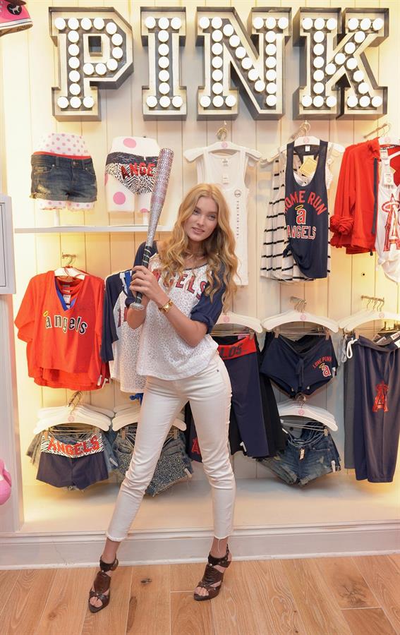 Elsa Hosk - Victoria's Secret PINK Southern California Store Opening in Newport Beach (May 31, 2012)