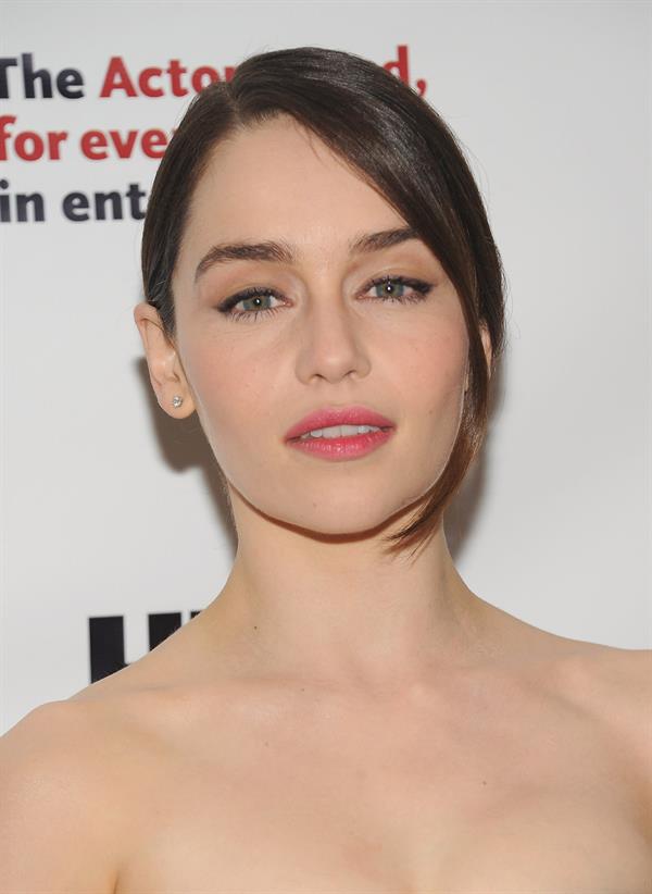 Emilia Clarke 2013 Actors Fund Gala, April 29, 2013