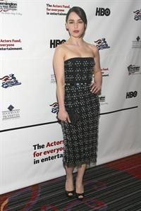 Emilia Clarke 2013 Actors Fund Gala, April 29, 2013
