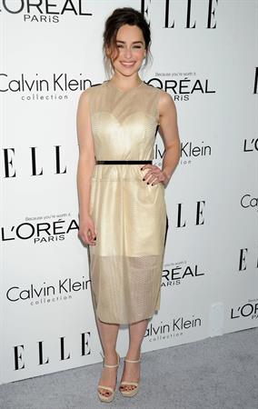 Emilia Clarke ELLE's 20th Annual Women In Hollywood Celebration - Los Angeles - October 21, 2013 