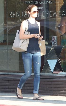 Emily Blunt - Shopping in West Hollywood - August 16, 2012