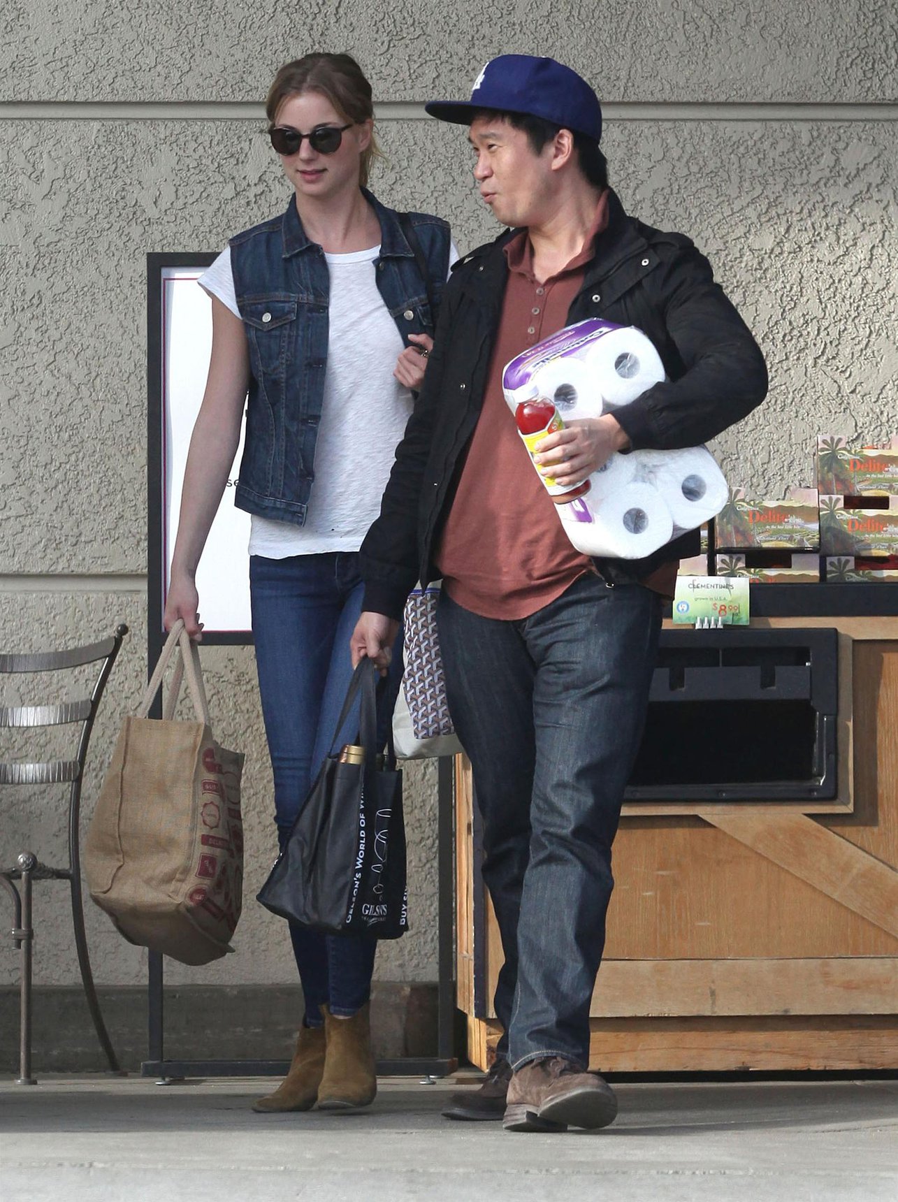 Emily VanCamp at Gelson's Market in Los Feliz 3/16/13 