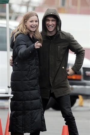 Emily VanCamp - On the Set of Revenge in Los Angeles (07.02.2013) 