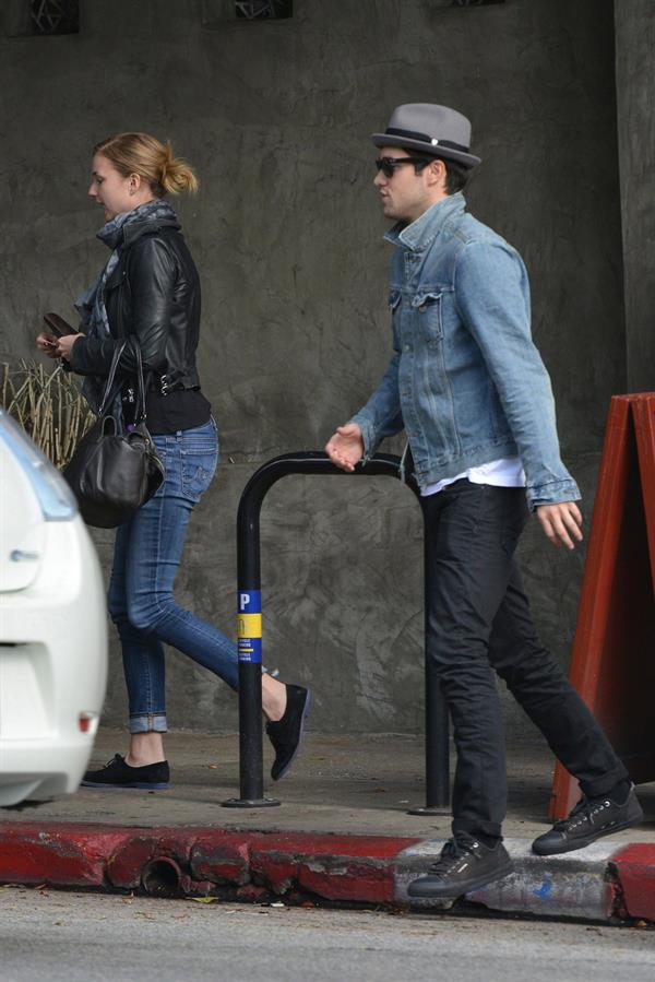 Emily VanCamp out and about in LA on January 27, 2013