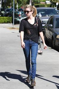 Emma Roberts walking in Hollywood 10/5/13  