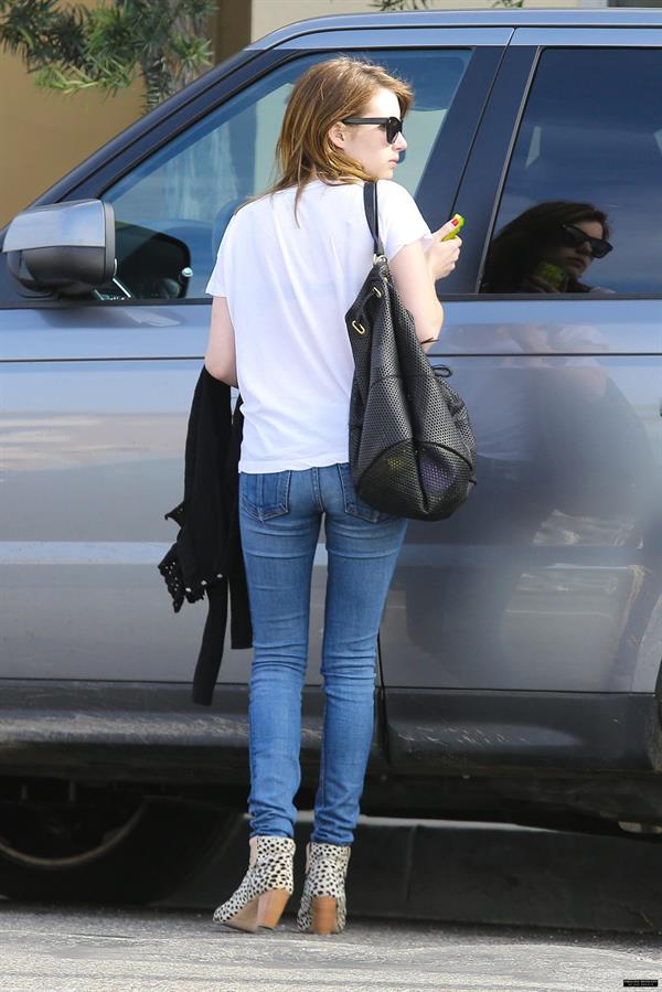 Emma Roberts in Hollywood 3/3/13  
