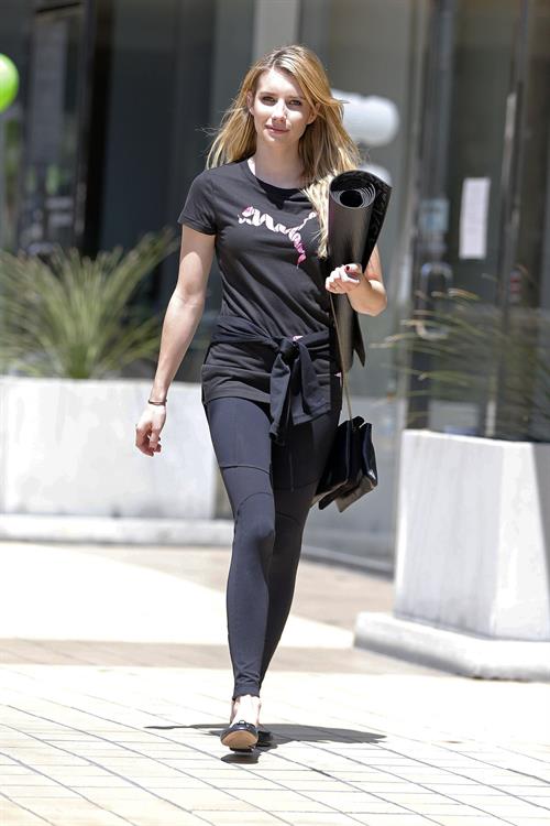 Emma Roberts - in Studio City, LA 8/22/13  