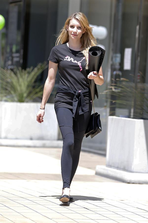 Emma Roberts - in Studio City, LA 8/22/13  